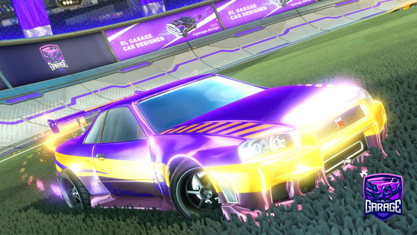 A Rocket League car design from Nelios