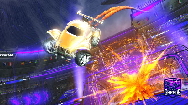 A Rocket League car design from Victory_EF