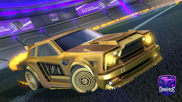 A Rocket League car design from lastnline