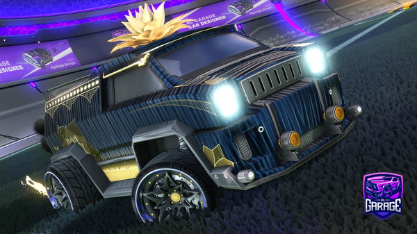 A Rocket League car design from anohre