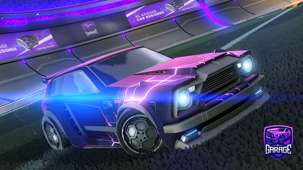 A Rocket League car design from Zouk_Dub