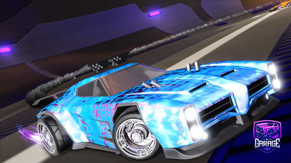 A Rocket League car design from zchrono