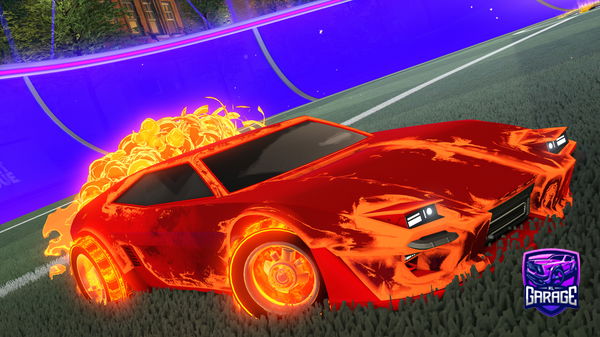 A Rocket League car design from Lsmey