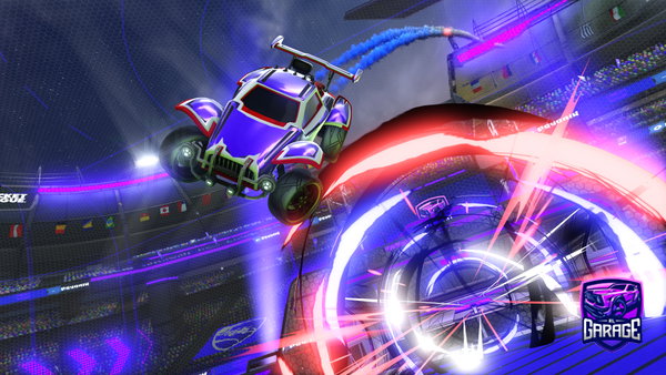 A Rocket League car design from Andresguitar10