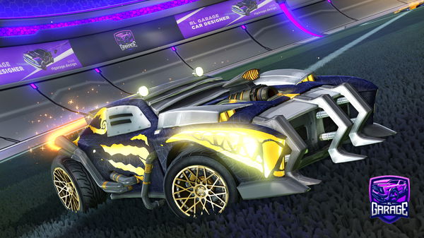 A Rocket League car design from freeze_master4