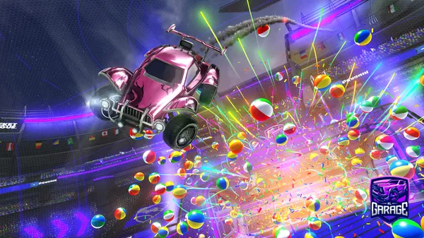 A Rocket League car design from laclaquettee