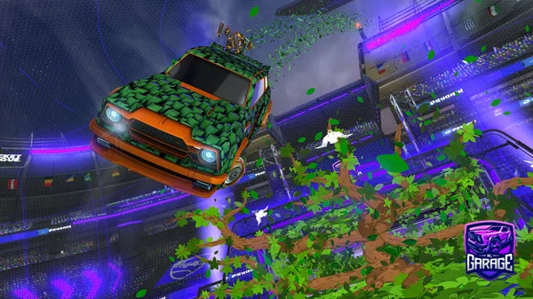 A Rocket League car design from papamafiasa