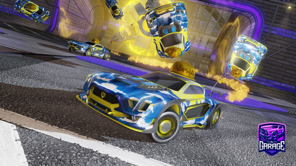 A Rocket League car design from JAYL1VELY