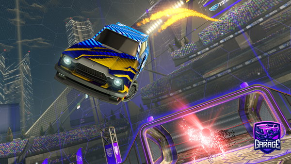 A Rocket League car design from Jc00523