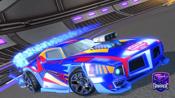 A Rocket League car design from TanDaMan22