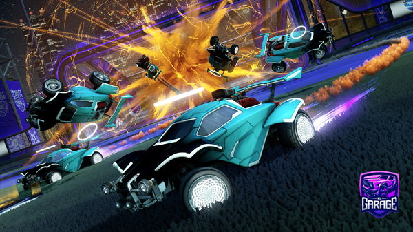 A Rocket League car design from basho