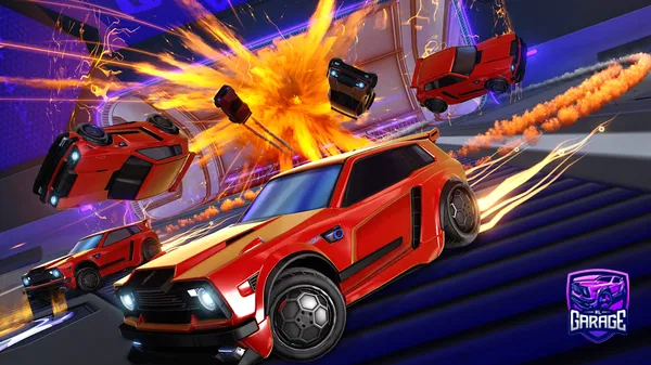 A Rocket League car design from YE6AH