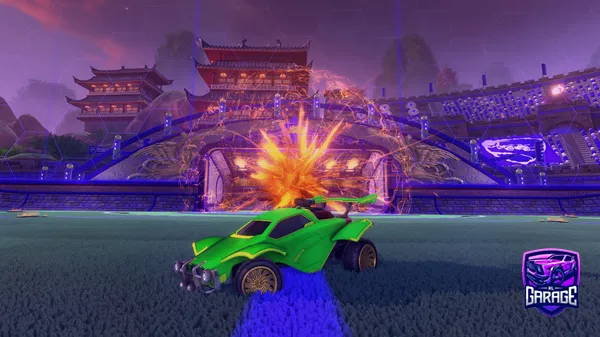 A Rocket League car design from ikonik7z