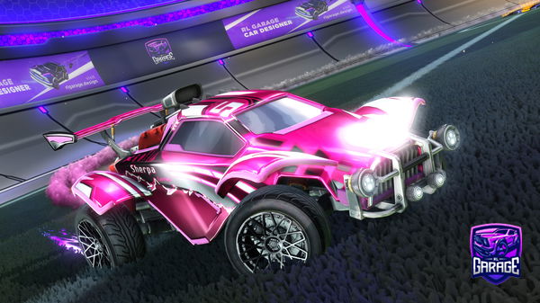 A Rocket League car design from PsnCQS_xander