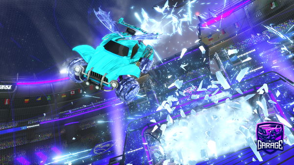 A Rocket League car design from Joelk116