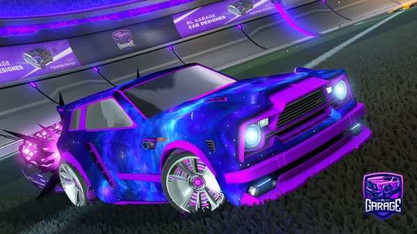 A Rocket League car design from Nipnite