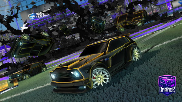 A Rocket League car design from BlockIced