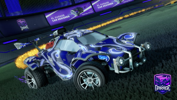 A Rocket League car design from R2_Fishy