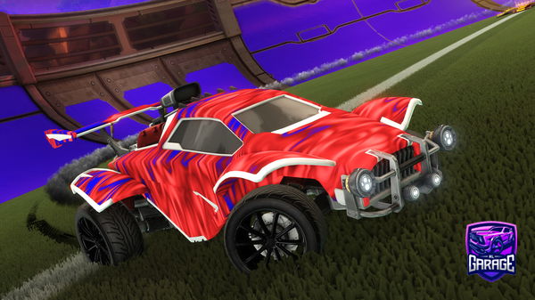 A Rocket League car design from Gio-matrixYT