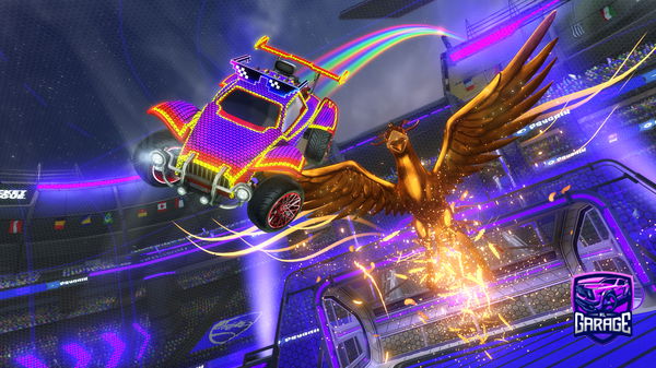 A Rocket League car design from I-FLICK-YOU