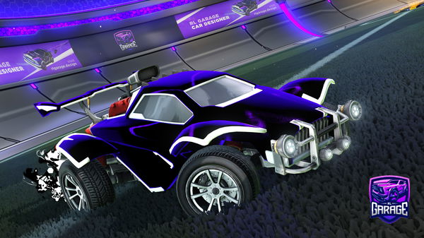 A Rocket League car design from CosmicEclipse274