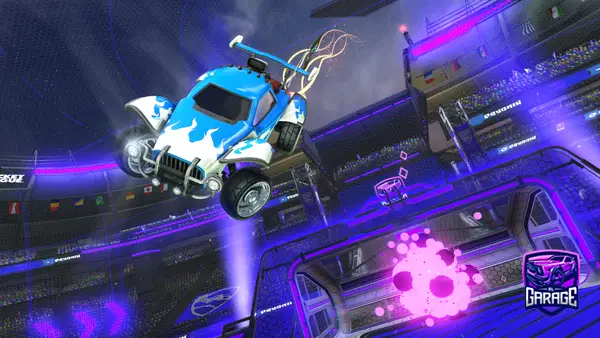 A Rocket League car design from NK21