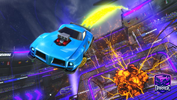 A Rocket League car design from Fernseher1758