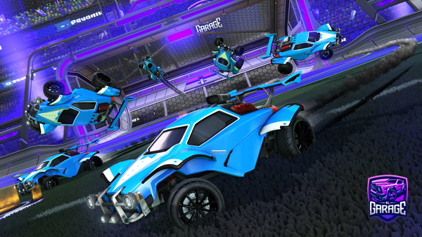 A Rocket League car design from DewenDavidDangerttv