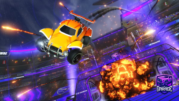 A Rocket League car design from corxpts