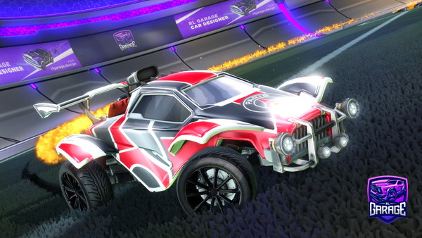 A Rocket League car design from Mando05