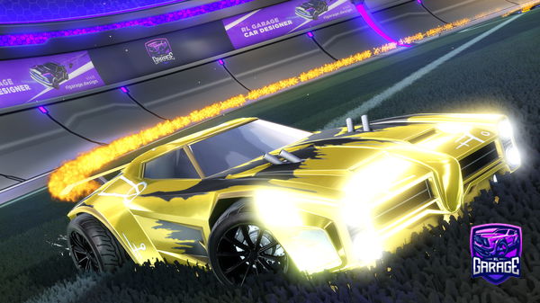 A Rocket League car design from FlapJackYumYums