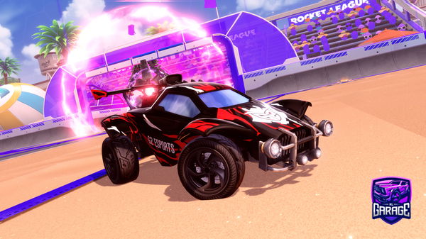 A Rocket League car design from Daddilegz