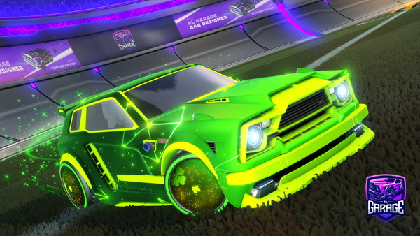 A Rocket League car design from Hakanjy