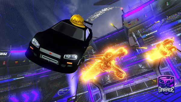 A Rocket League car design from mrTREAD