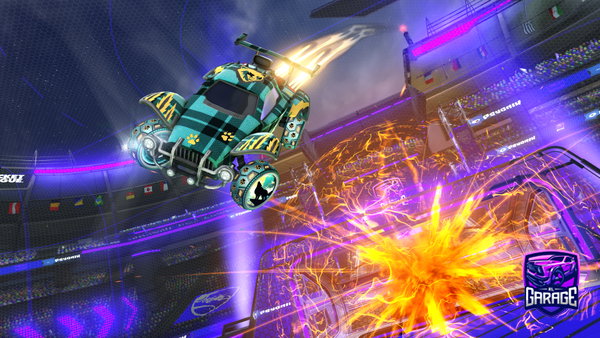 A Rocket League car design from FrankTartare