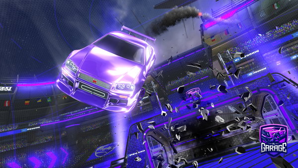 A Rocket League car design from shxdowsYn