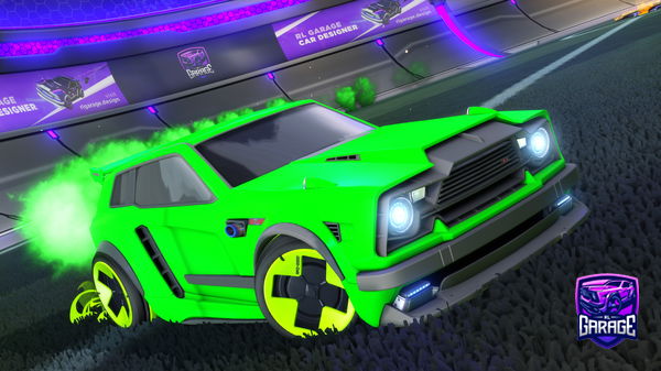 A Rocket League car design from Milesgamerb