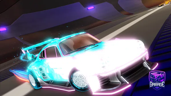 A Rocket League car design from GodFalconNMG