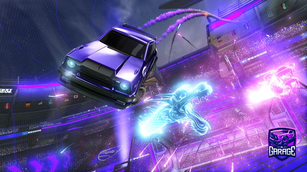 A Rocket League car design from XxGeorgeMPxX