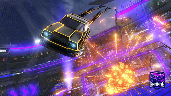 A Rocket League car design from Ernie_