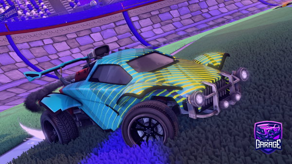 A Rocket League car design from AliVN