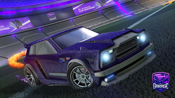 A Rocket League car design from Zouk_Dub