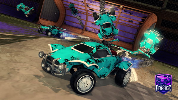 A Rocket League car design from JakubKopecky