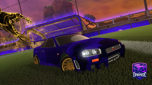 A Rocket League car design from qcerj