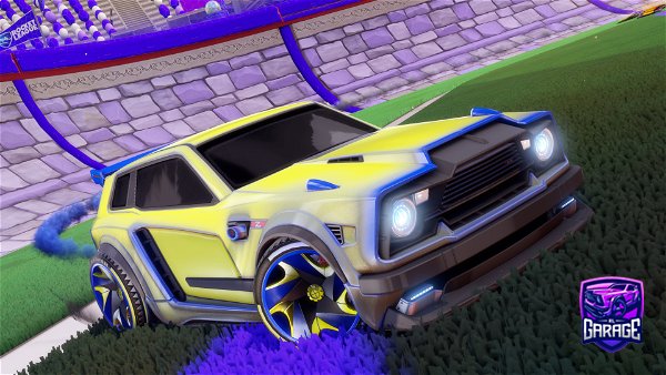 A Rocket League car design from Leafwing13