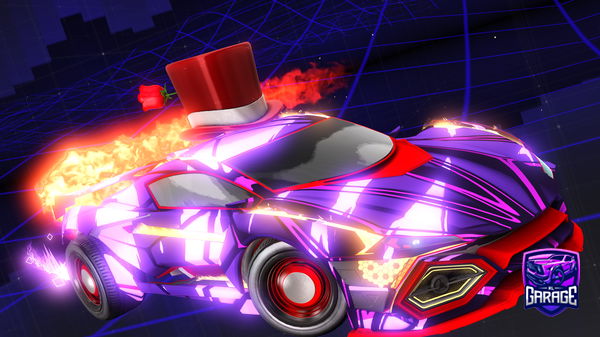 A Rocket League car design from Darker468