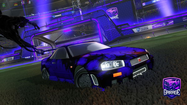 A Rocket League car design from tjgamer