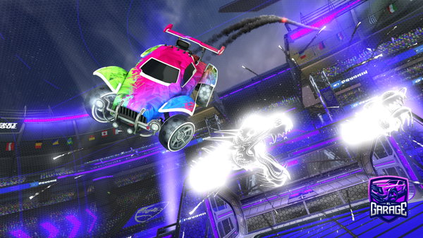 A Rocket League car design from SargonP123