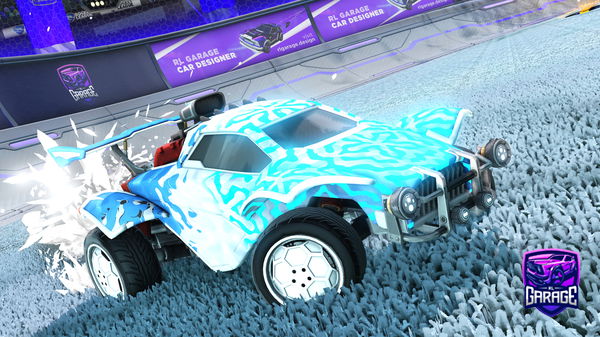 A Rocket League car design from Yago831