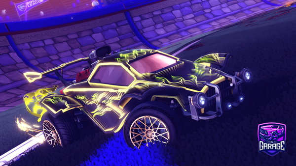 A Rocket League car design from Luffy_mit_haki